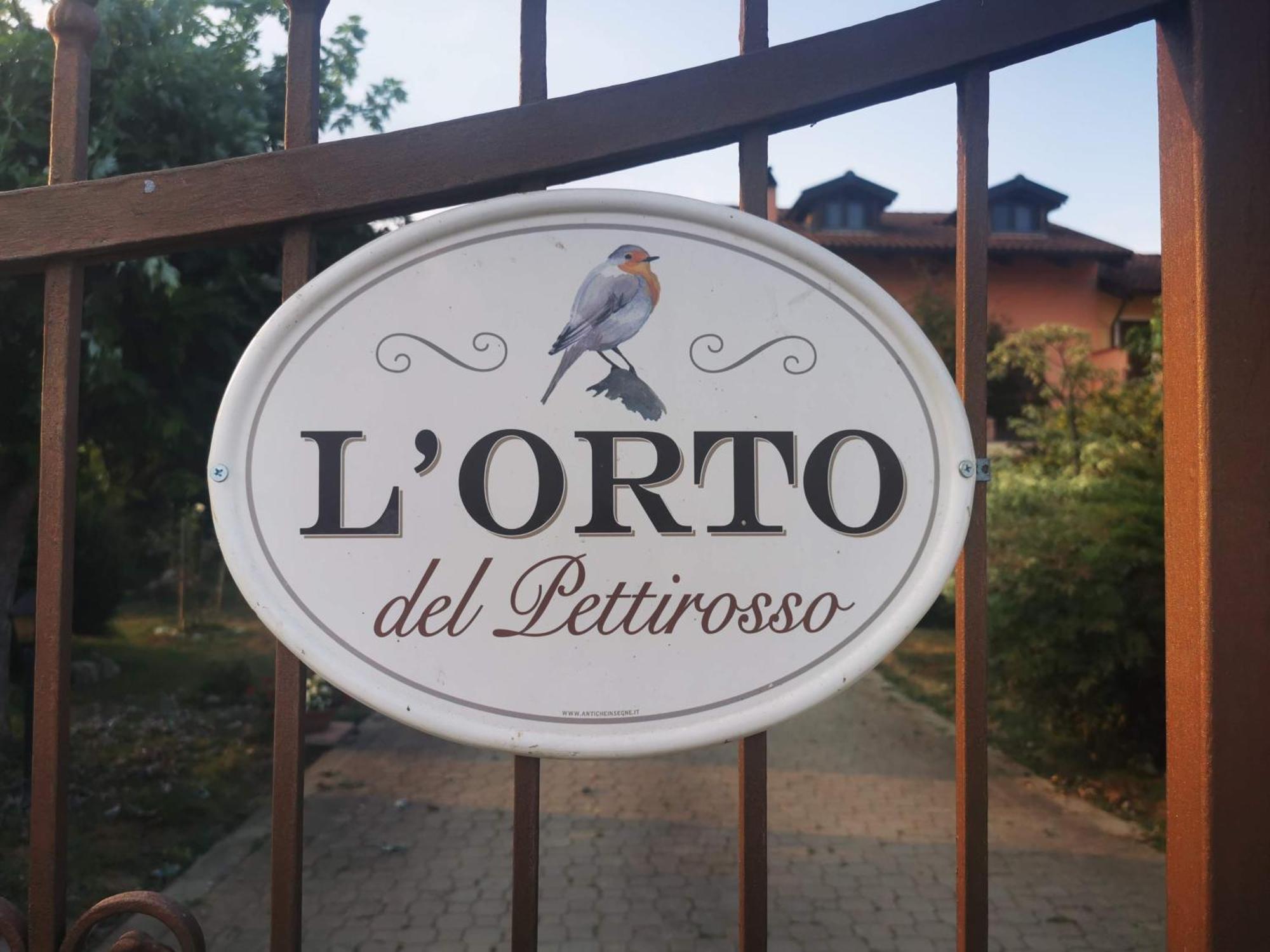 Апартаменты Orto Del Pettirosso Front Экстерьер фото